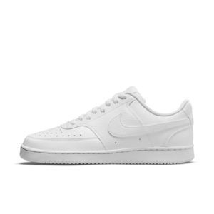 Nike Women's Court Vision Low Next Nature Shoes Sneaker, White/White-White, 8.5